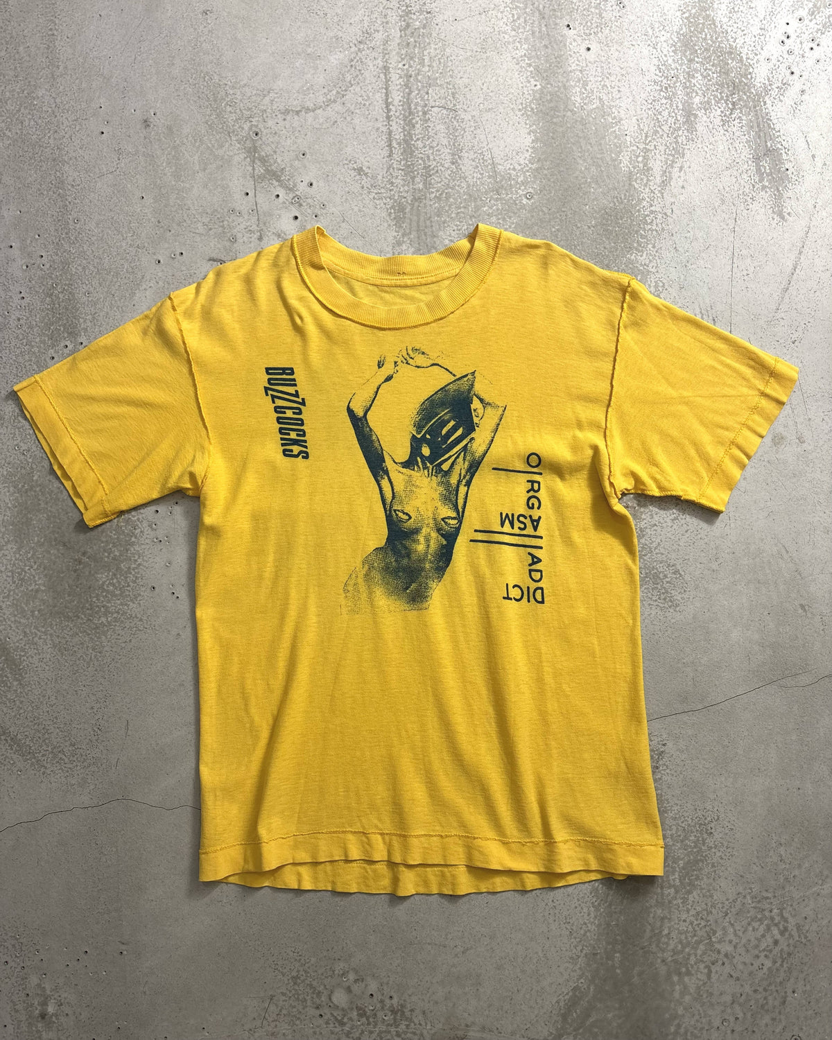 80's Buzzcocks "Orgasm Addict" バンドTシャツ バズコックス