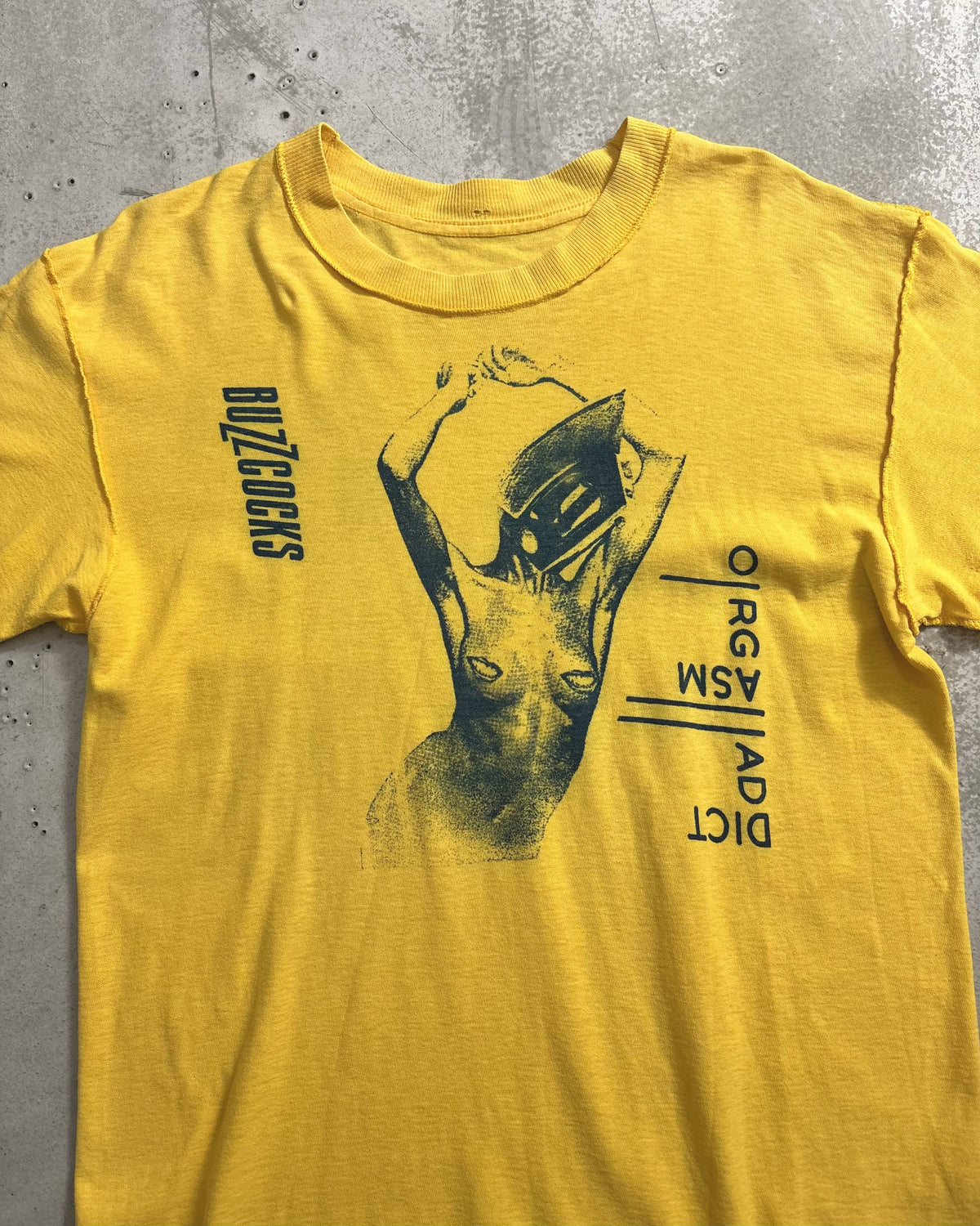 80's Buzzcocks "Orgasm Addict" バンドTシャツ バズコックス