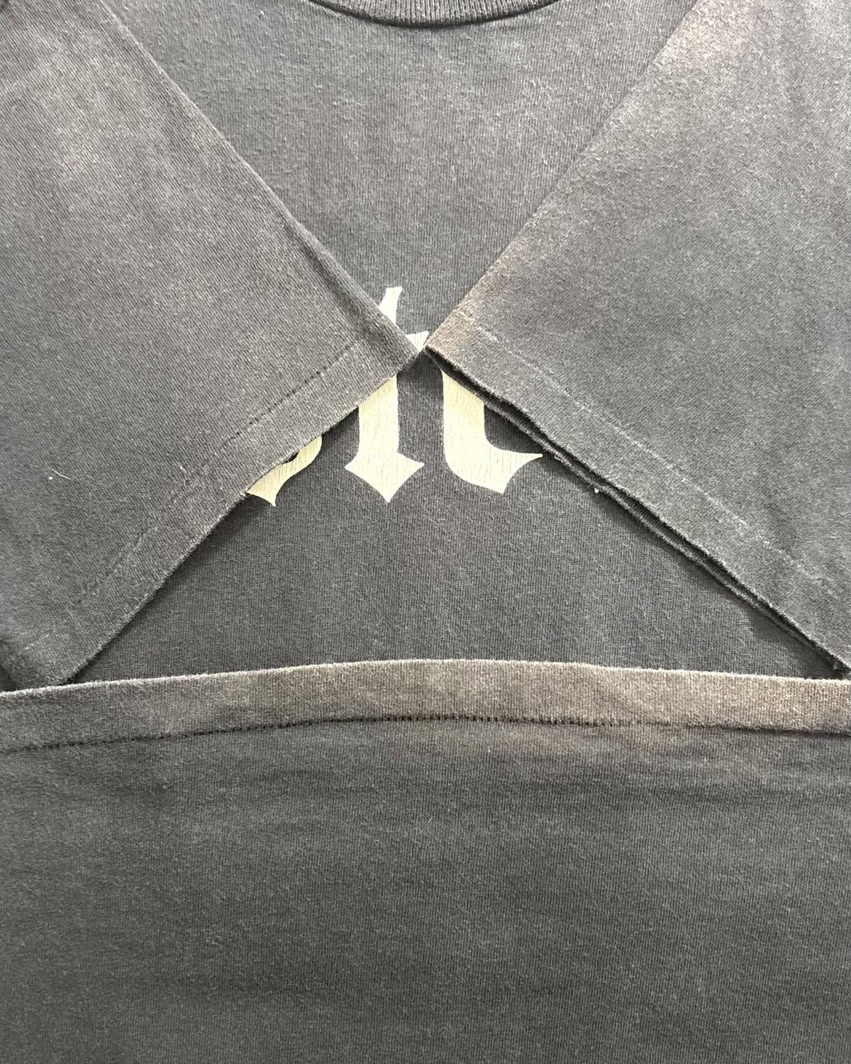 90's Nathan Fletcher "Iron cross" サーフ Tシャツ 両面プリント ネイサンフレッチャー