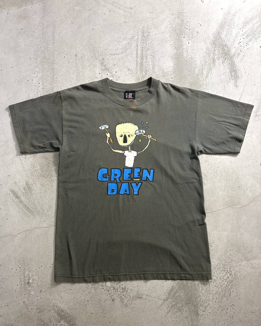 90's Green Day "NIMROD" バンドTシャツ 両面プリント 表記L USA製 グリーンデイ