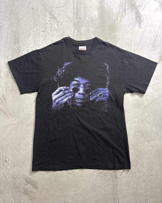 90's Jimi Hendrix フェイスプリントTシャツ 両面プリント 表記L USA製 ジミヘンドリックス