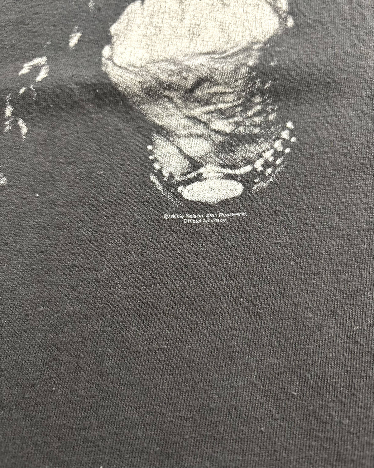 90's Willie Nelson ミュージシャンフォトTシャツ 表記L USA製 ウィリー ネルソン