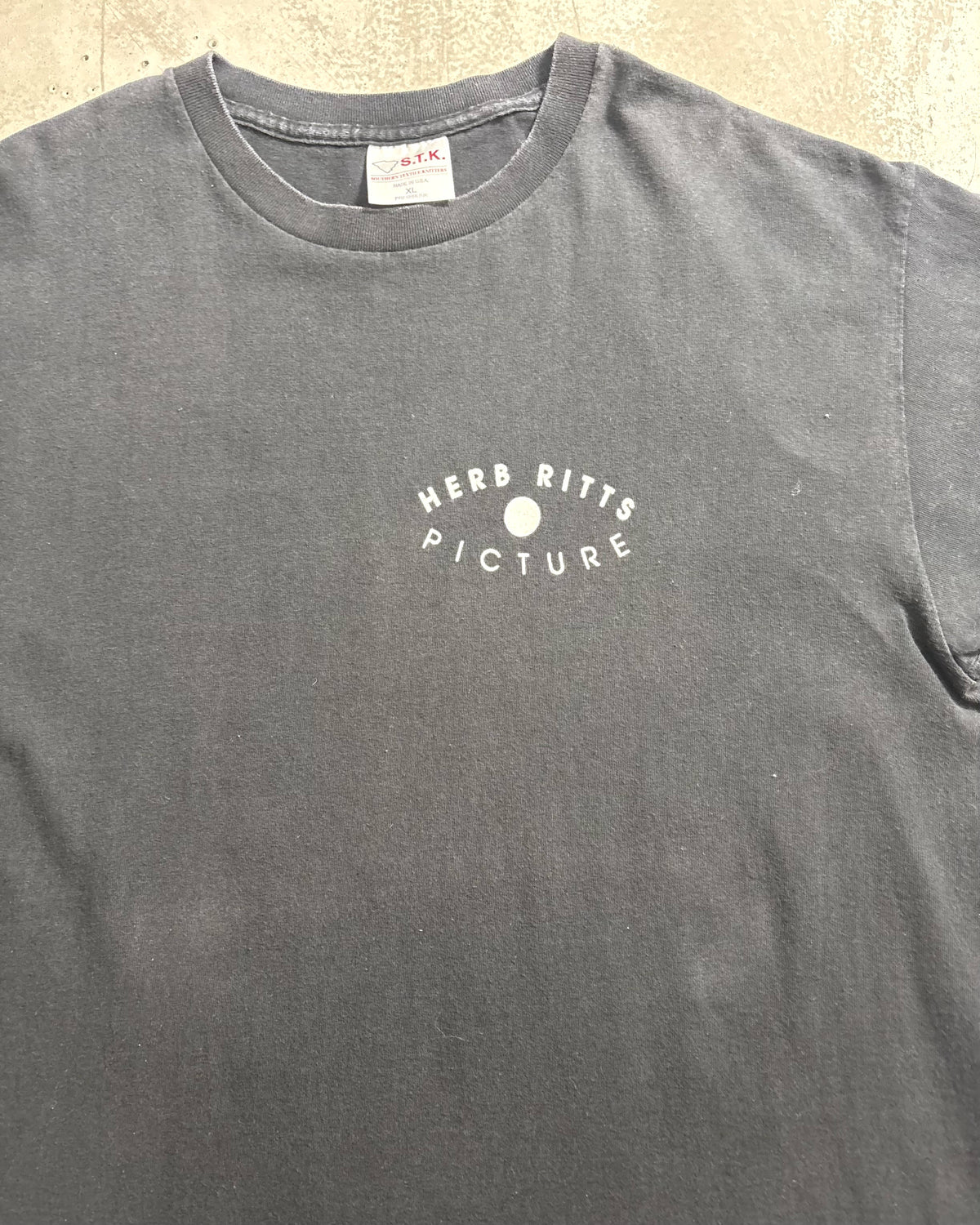 90's HERB RITTS "JUMP" フォトTシャツ 両面プリント 表記XL USA製 ハーブリッツ