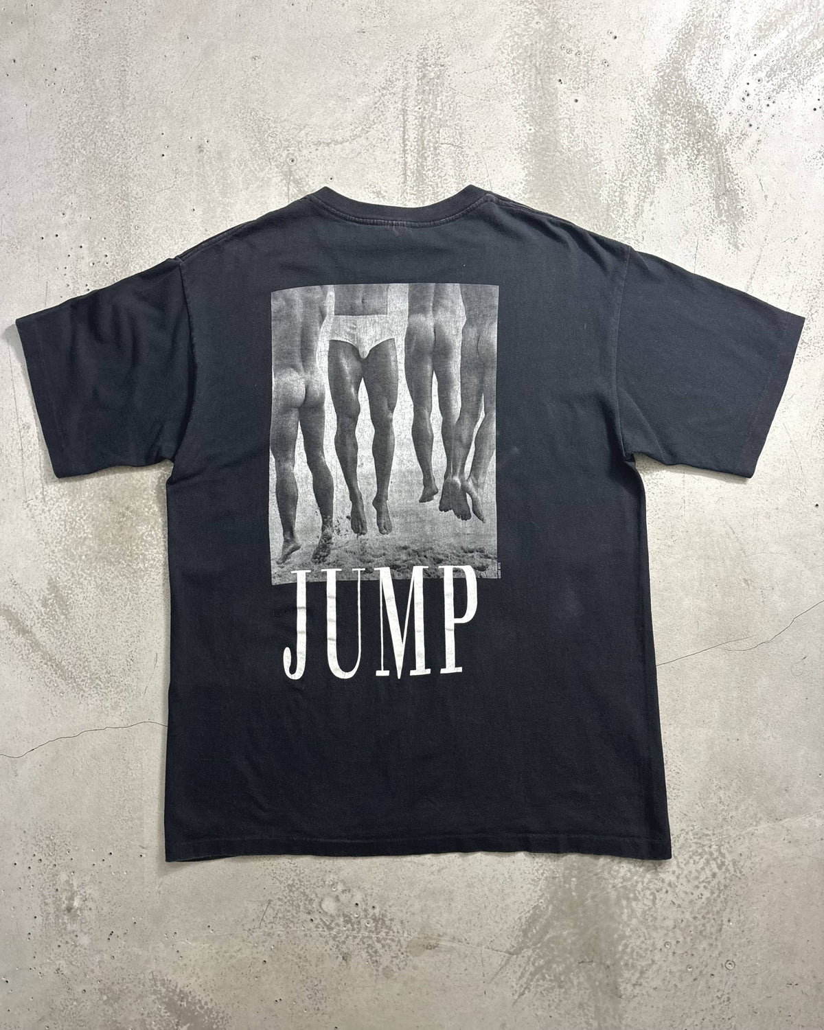 90's HERB RITTS "JUMP" フォトTシャツ 両面プリント 表記XL USA製 ハーブリッツ
