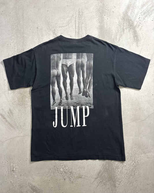 90's HERB RITTS "JUMP" フォトTシャツ 両面プリント 表記XL USA製 ハーブリッツ