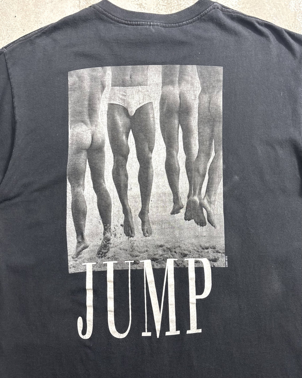 90's HERB RITTS "JUMP" フォトTシャツ 両面プリント 表記XL USA製 ハーブリッツ
