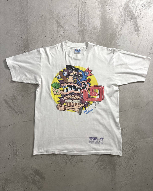 90's Robert Williams アートTシャツ 両面プリント 表記L USA製 ロバートウィリアムズ