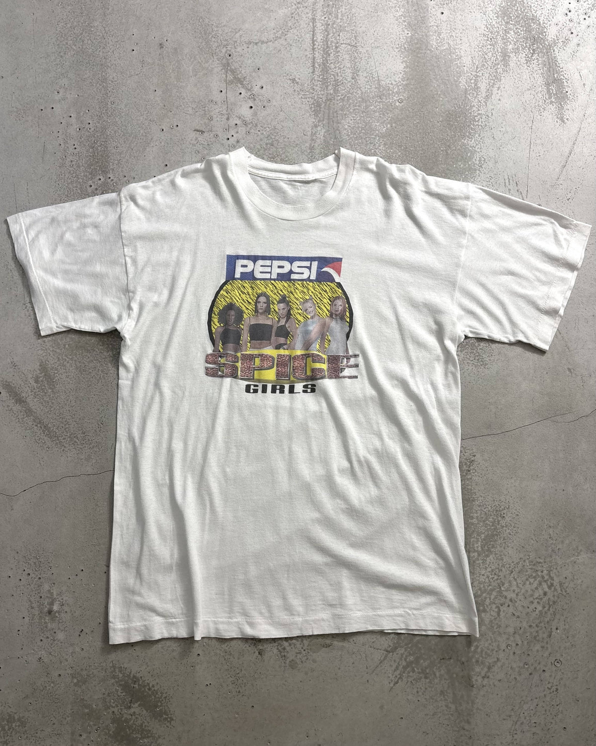 90's SPICE GIRLS x PEPSI プロモTシャツ ガールズグループ コラボ スパイスガールズ