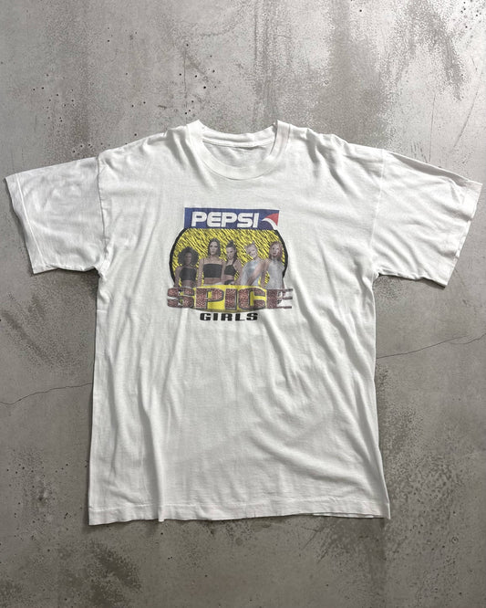90's SPICE GIRLS x PEPSI プロモTシャツ ガールズグループ コラボ スパイスガールズ