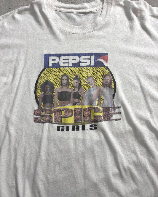 90's SPICE GIRLS x PEPSI プロモTシャツ ガールズグループ コラボ スパイスガールズ