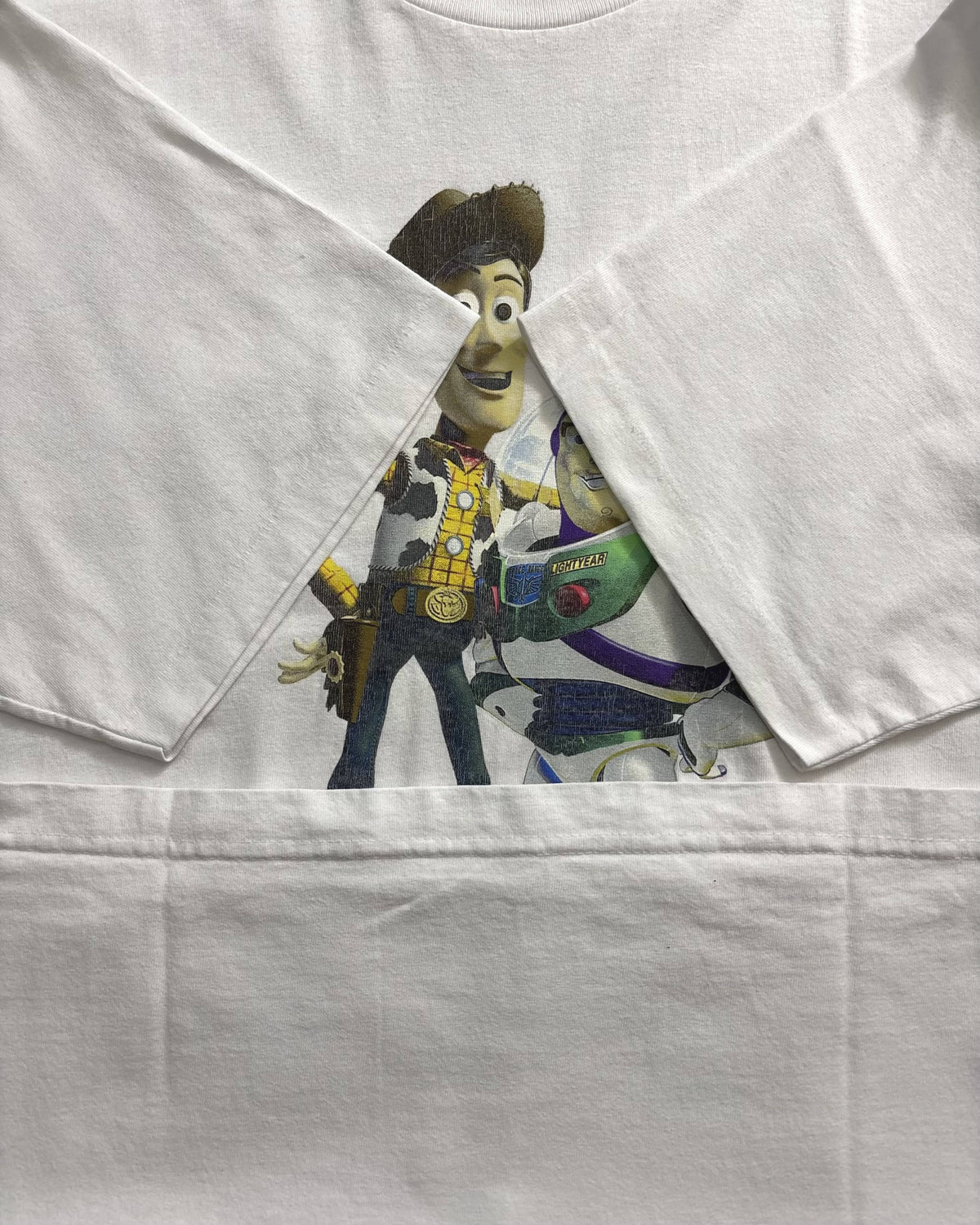 90's Toy Story キャラクターTシャツ Siggraph 95 両面プリント 表記XL USA製 ウッディ バズ トイストーリー