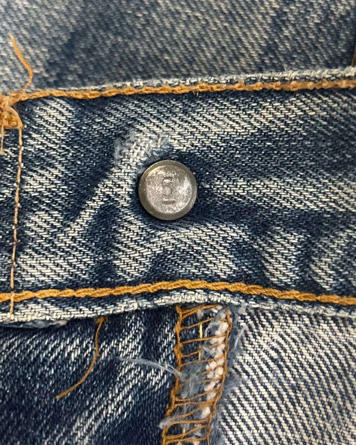 60's Levi's 501 BIGE ボタン裏6 ウエストチェーン 平行ステッチ W30 L26 リーバイス