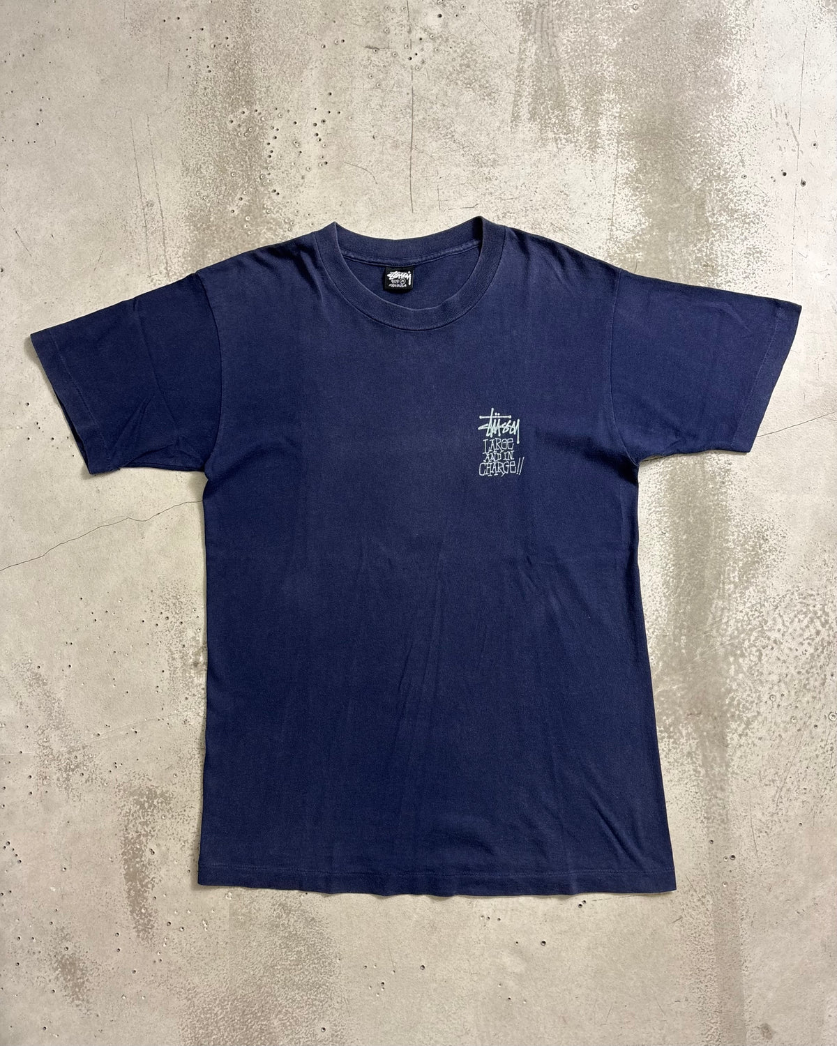 90's Stussy "Elephant" アートTシャツ Oldstussy 両面プリント 表記M USA製 ステューシー