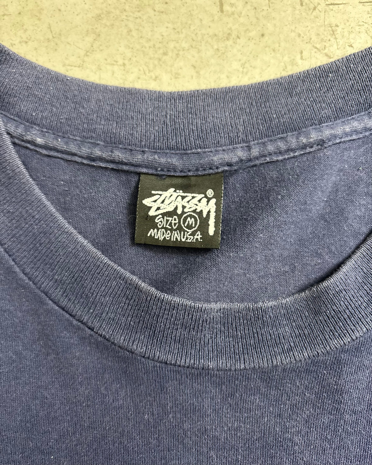 90's Stussy "Elephant" アートTシャツ Oldstussy 両面プリント 表記M USA製 ステューシー