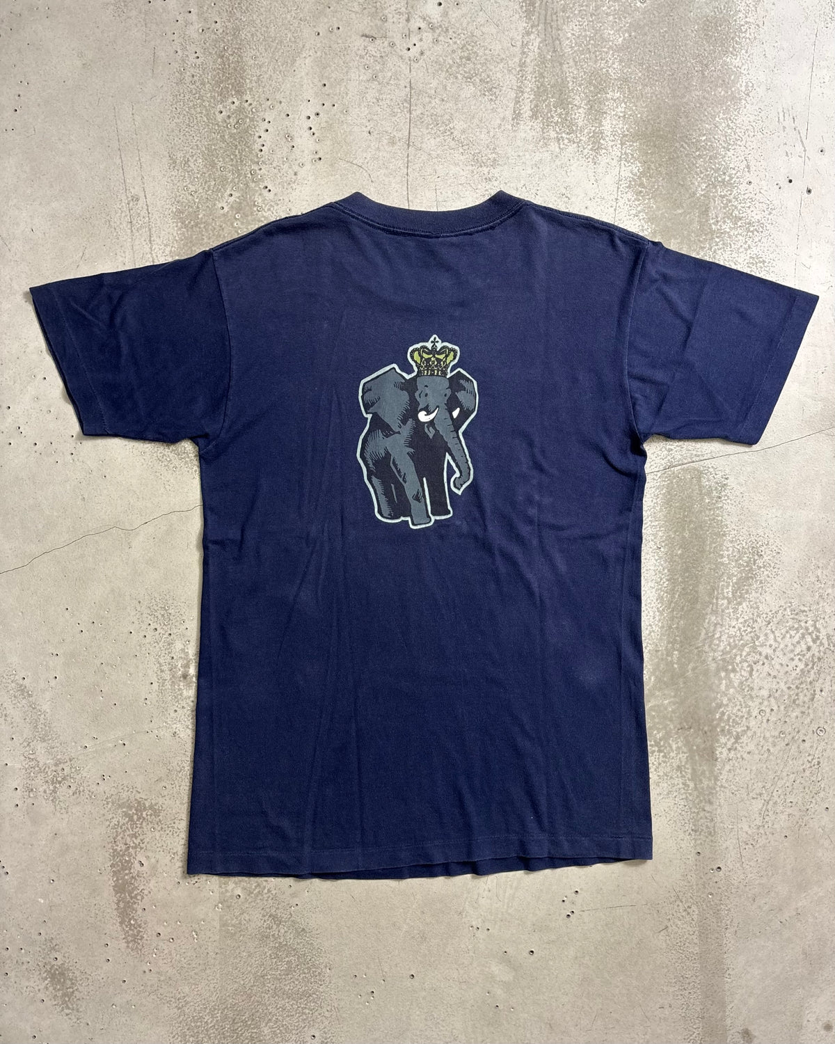 90's Stussy "Elephant" アートTシャツ Oldstussy 両面プリント 表記M USA製 ステューシー