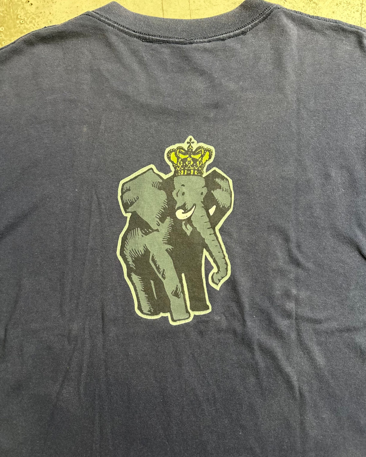 90's Stussy "Elephant" アートTシャツ Oldstussy 両面プリント 表記M USA製 ステューシー