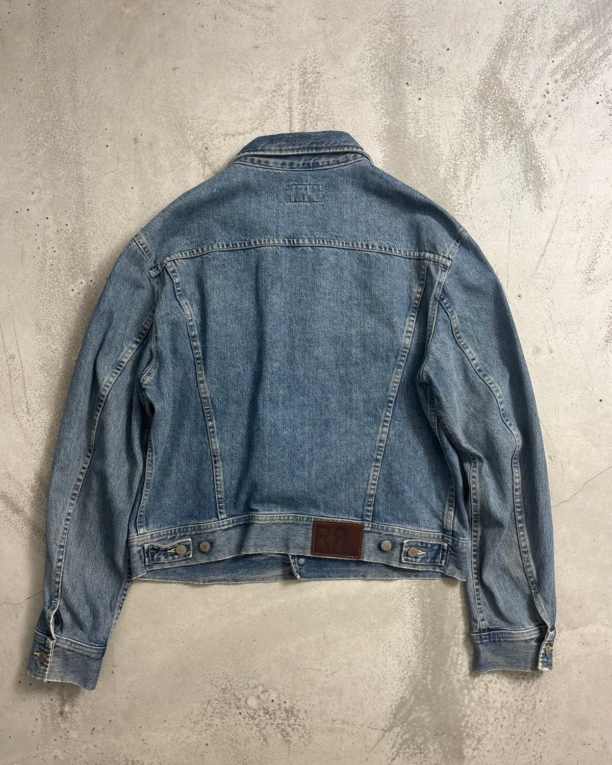 90's RRL Ralph Lauren "101J" デニムジャケット 三ツ星タグ 表記L USA製 ダブルアールエル ラルフローレン