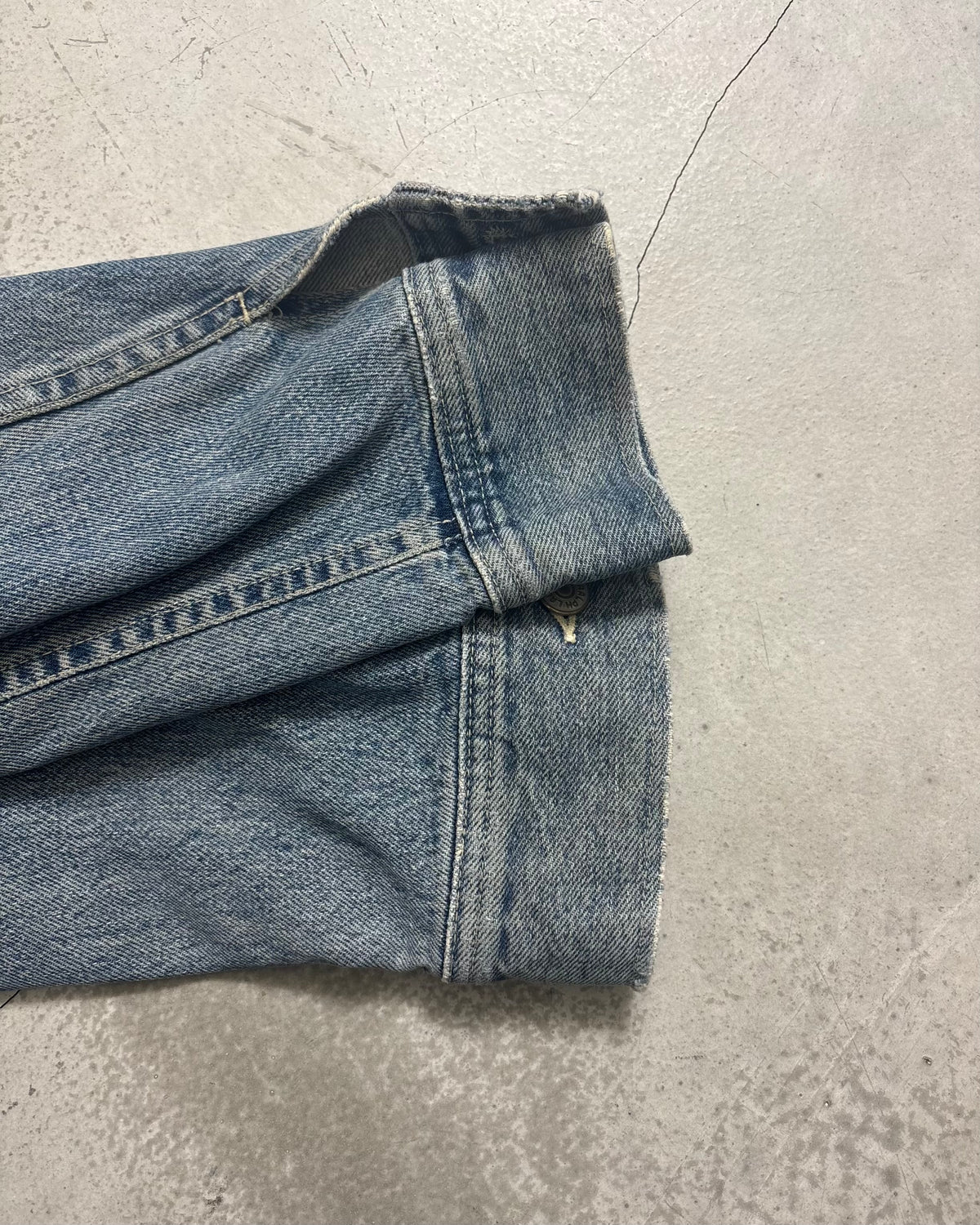90's RRL Ralph Lauren "101J" デニムジャケット 三ツ星タグ 表記L USA製 ダブルアールエル ラルフローレン