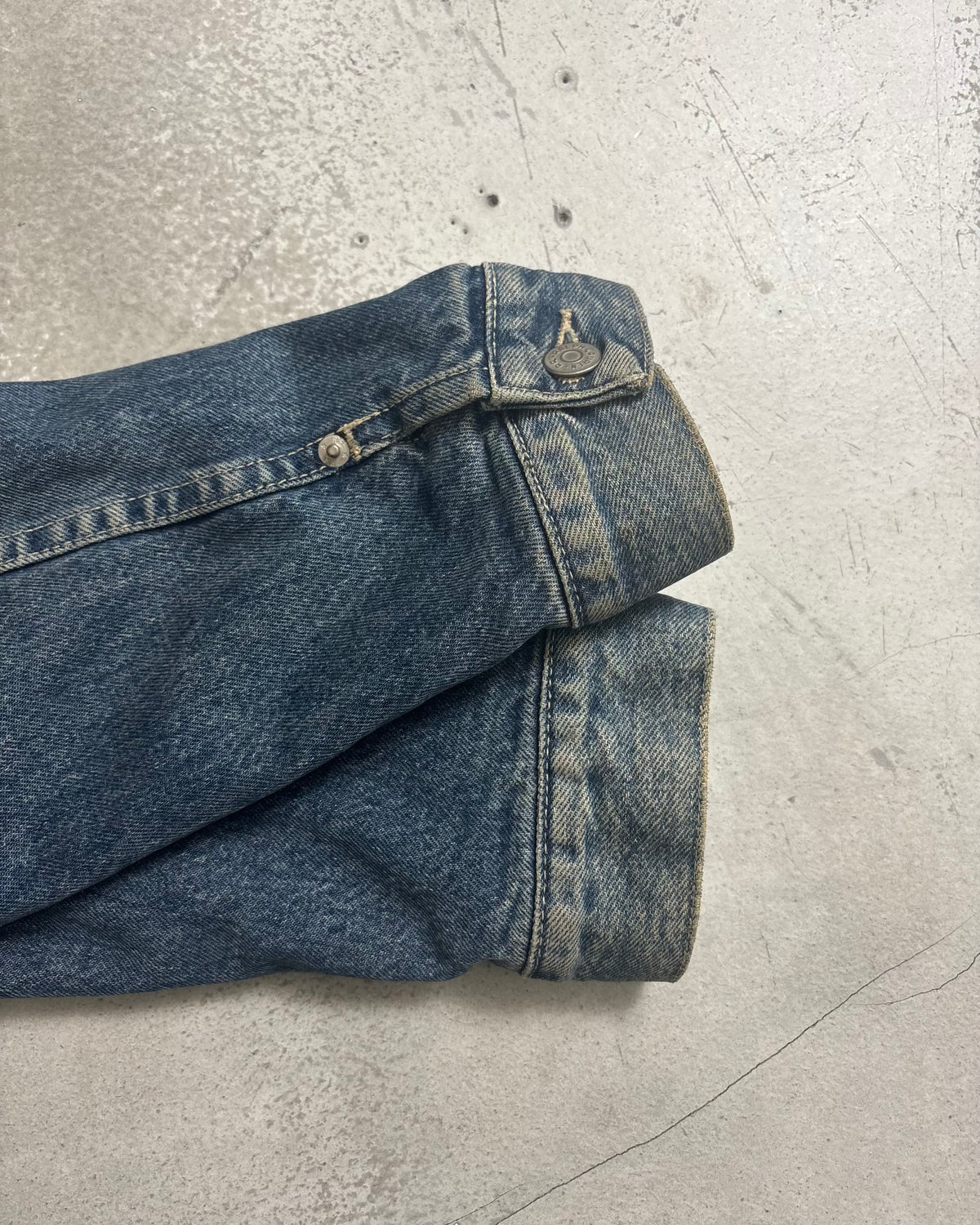 90's RRL Ralph Lauren "2nd" デニムジャケット 三ツ星タグ 表記M USA製 ダブルアールエル ラルフローレン