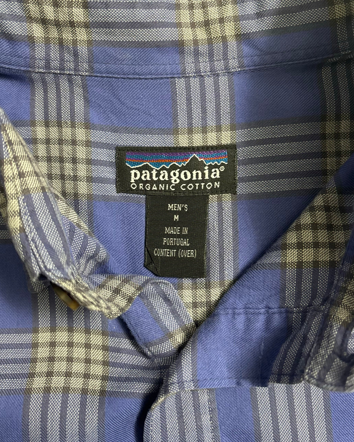 90's Patagonia 長袖チェックシャツ 98年製 表記M ポルトガル製 パタゴニア