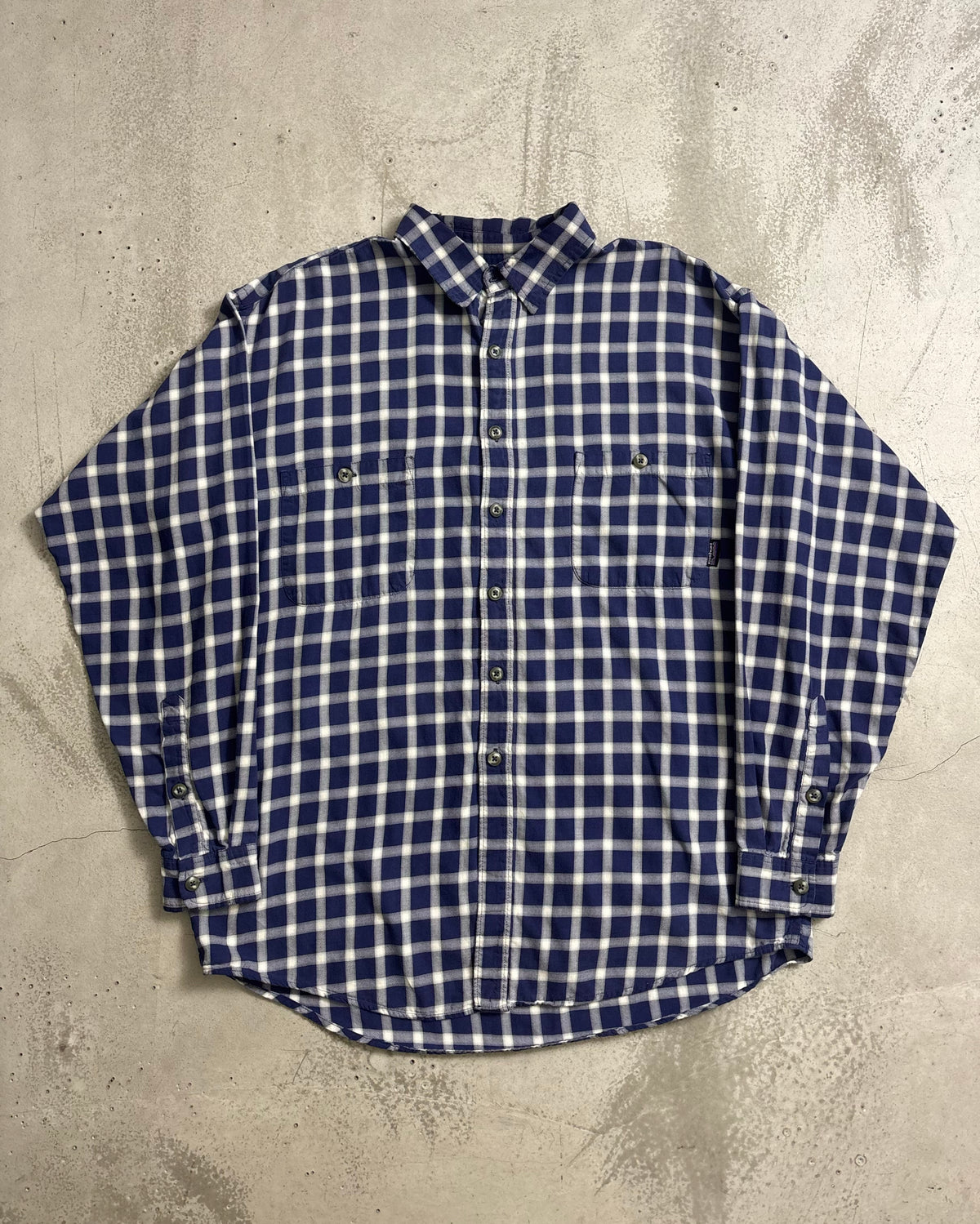 90's Patagonia 長袖チェックシャツ 99年製 表記M ポルトガル製 パタゴニア