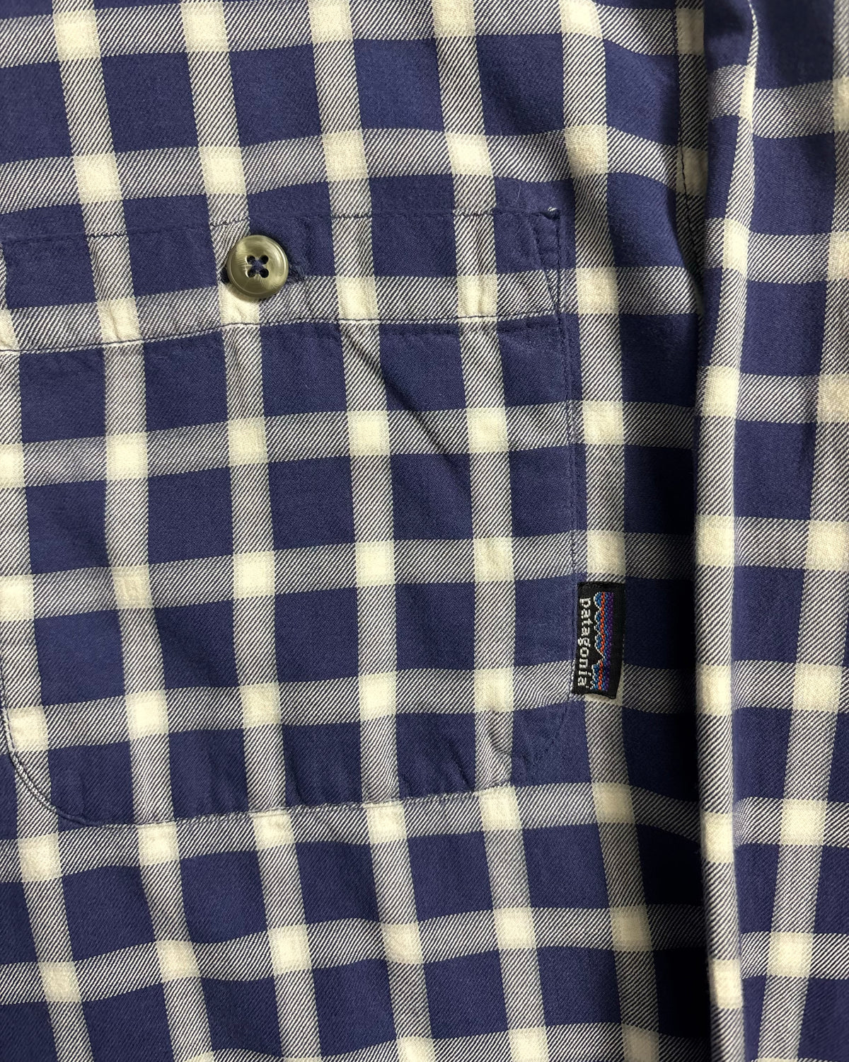 90's Patagonia 長袖チェックシャツ 99年製 表記M ポルトガル製 パタゴニア
