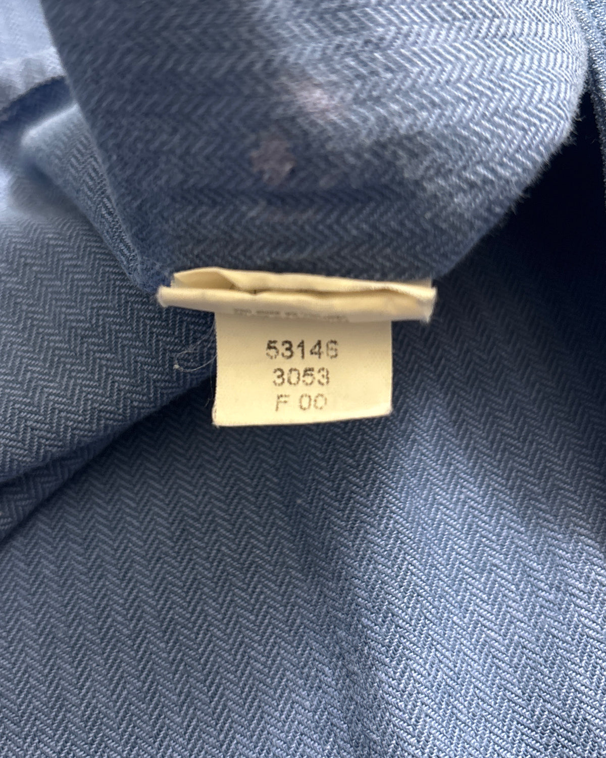 00's Patagonia 長袖シャツ ヘリンボーンツイル 00年製 表記M ルーマニア製 パタゴニア