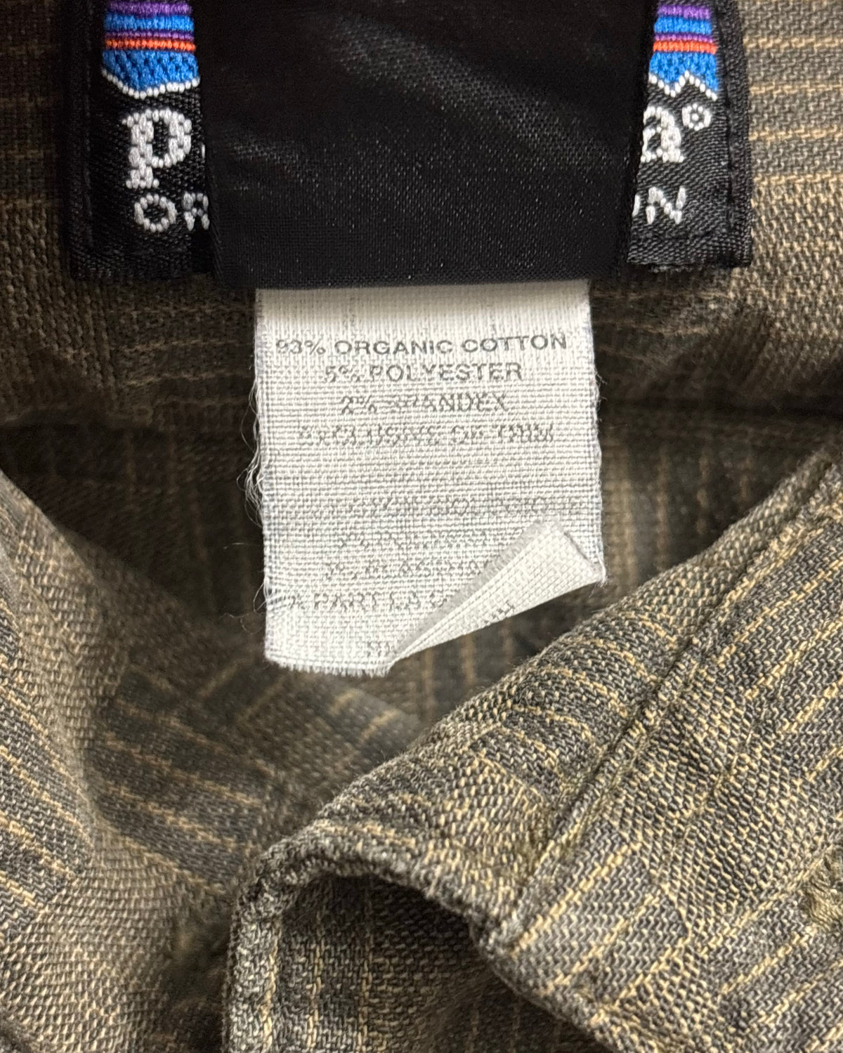 00's Patagonia フランネルシャツ 01年製 表記L ルーマニア製 パタゴニア