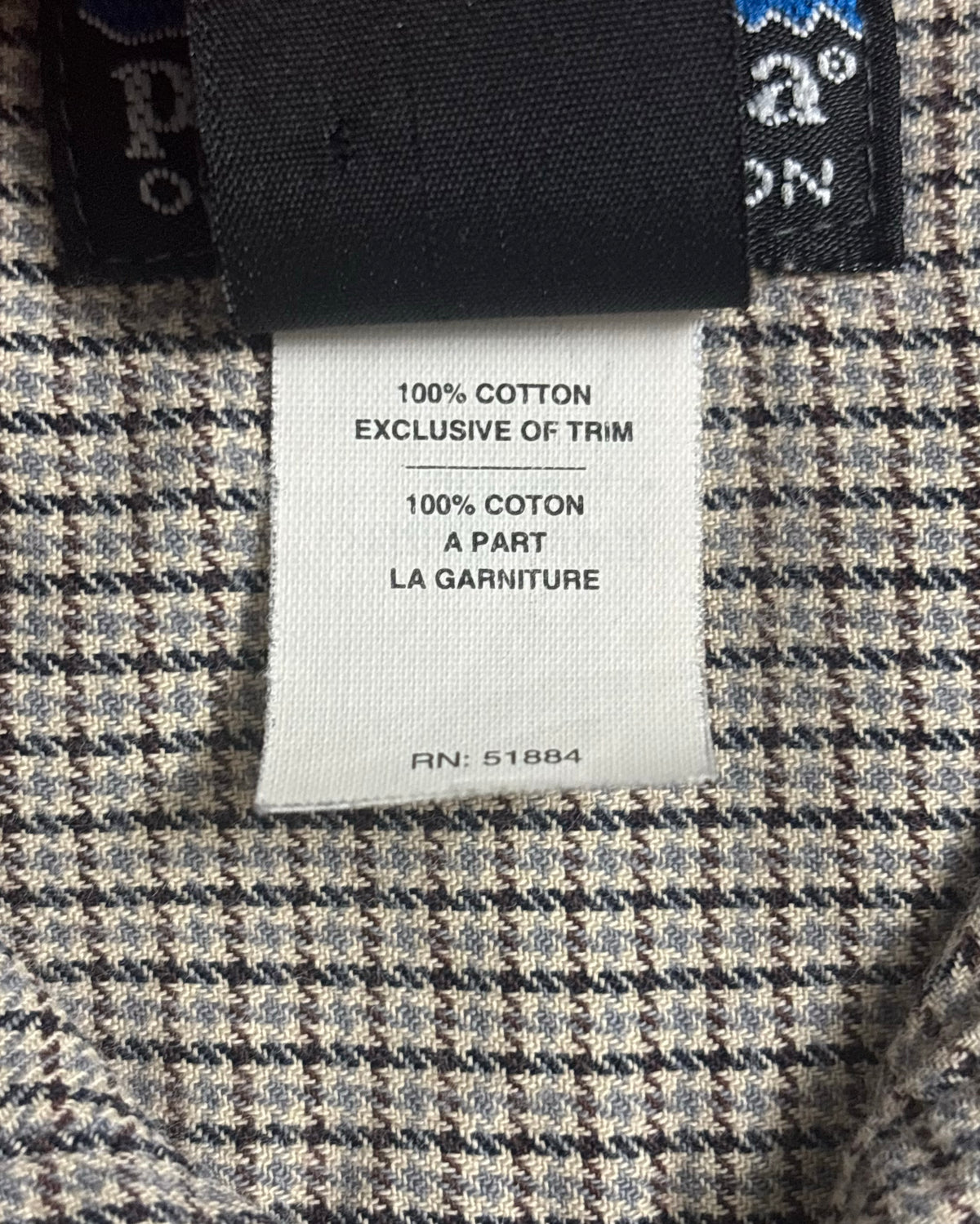 00's Patagonia 長袖シャツ 千鳥格子 02年製 表記M ポルトガル製 パタゴニア