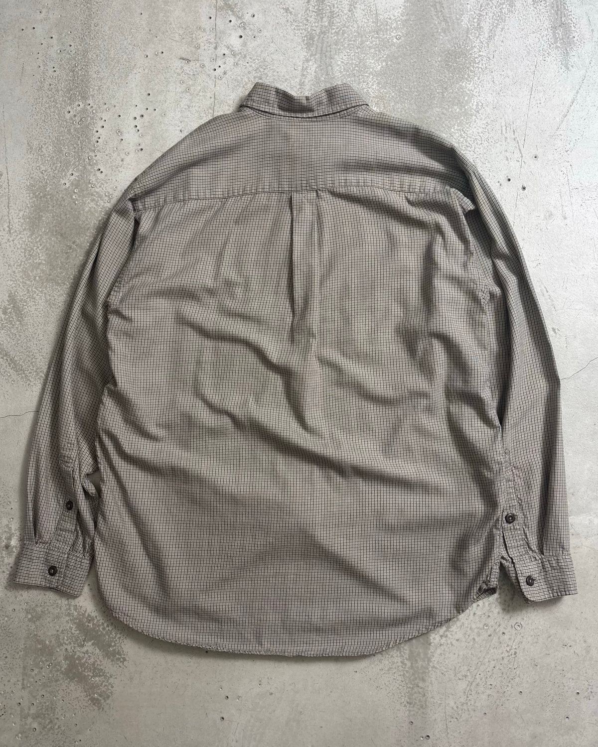 00's Patagonia 長袖シャツ 千鳥格子 02年製 表記M ポルトガル製 パタゴニア