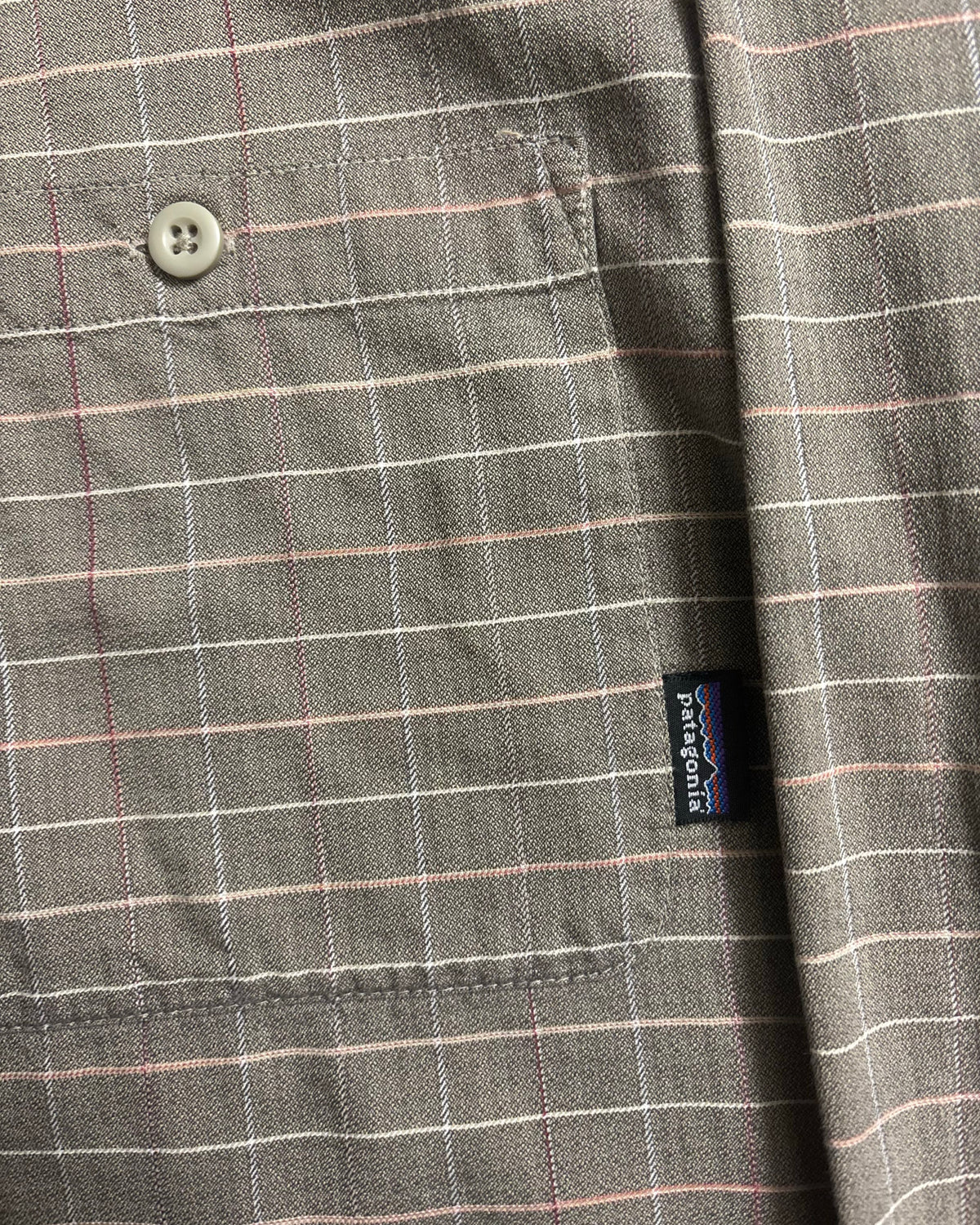 00's Patagonia 長袖チェックシャツ 02年製 表記L ポルトガル製 パタゴニア