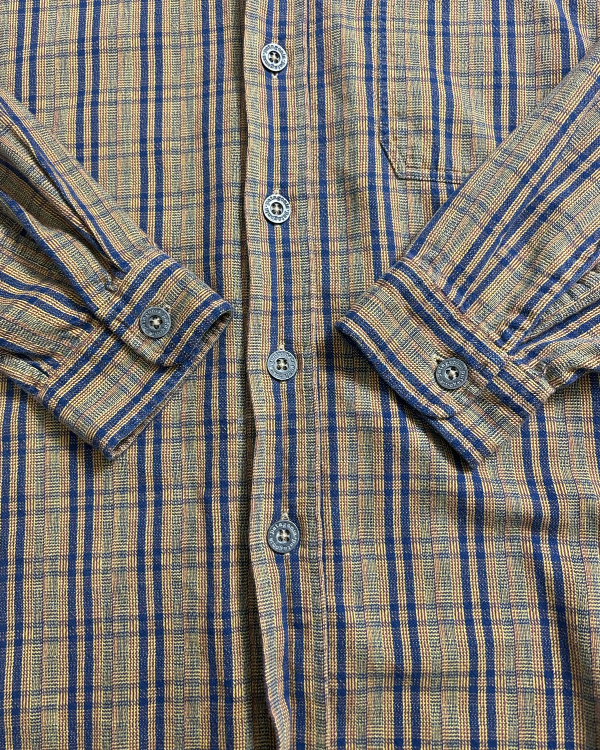90's Patagonia フランネルシャツ 99年製 表記M ルーマニア製 パタゴニア