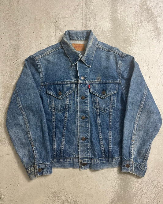 70's Levi's 70505 デニムジャケット 4th ボタン裏1 ブランクタグ 表記40 USA製 リーバイス