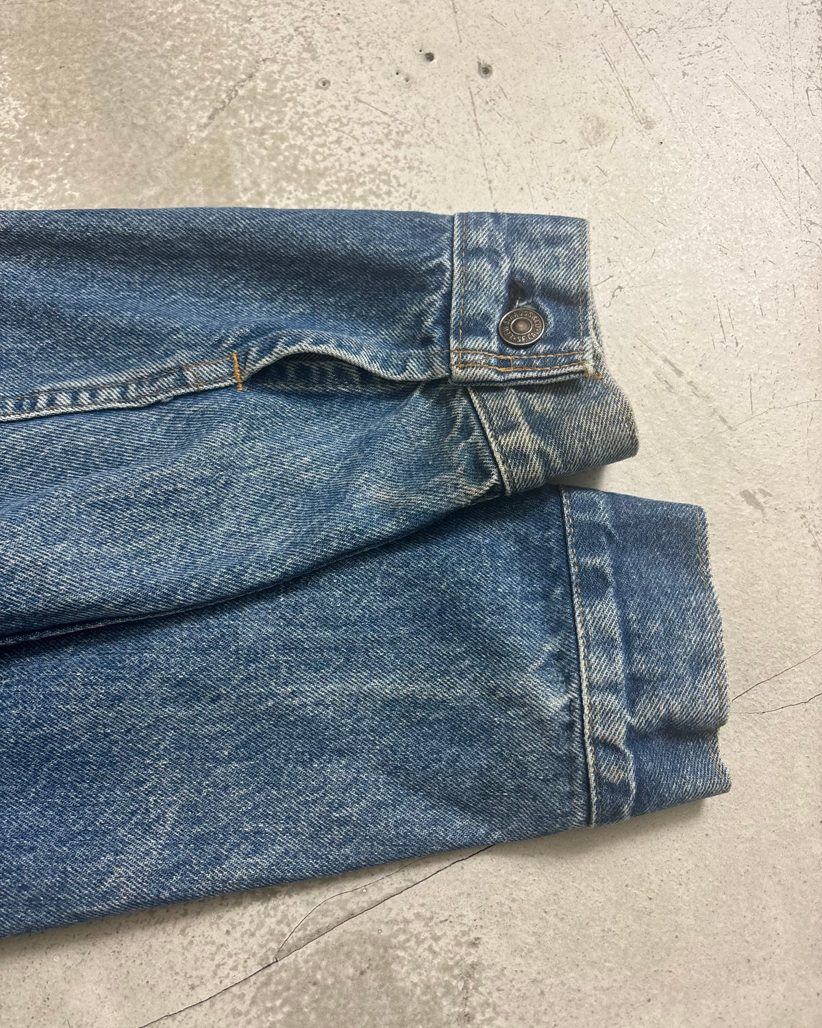 70's Levi's 70505 デニムジャケット 4th ボタン裏1 ブランクタグ 表記40 USA製 リーバイス