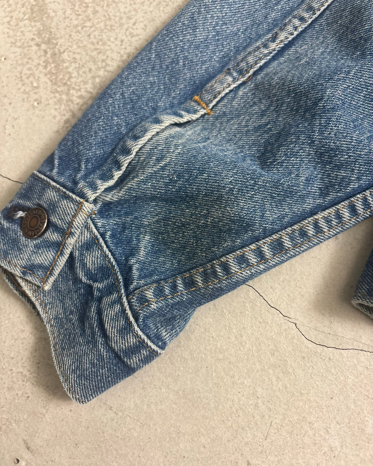 70's Levi's 70505 デニムジャケット 4th ボタン裏1 ブランクタグ 表記40 USA製 リーバイス