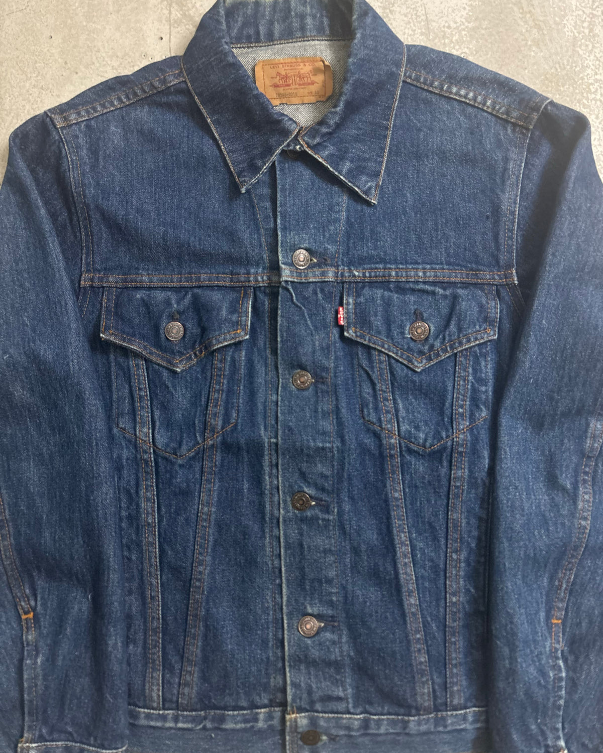 80's 90's Levi's 70506 デニムジャケット 5th ボタン裏217 表記40 カナダ製 リーバイス 濃紺