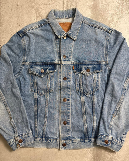 90's Levi's 75505 デニムジャケット ボタン裏458 表記42 カナダ製 リーバイス