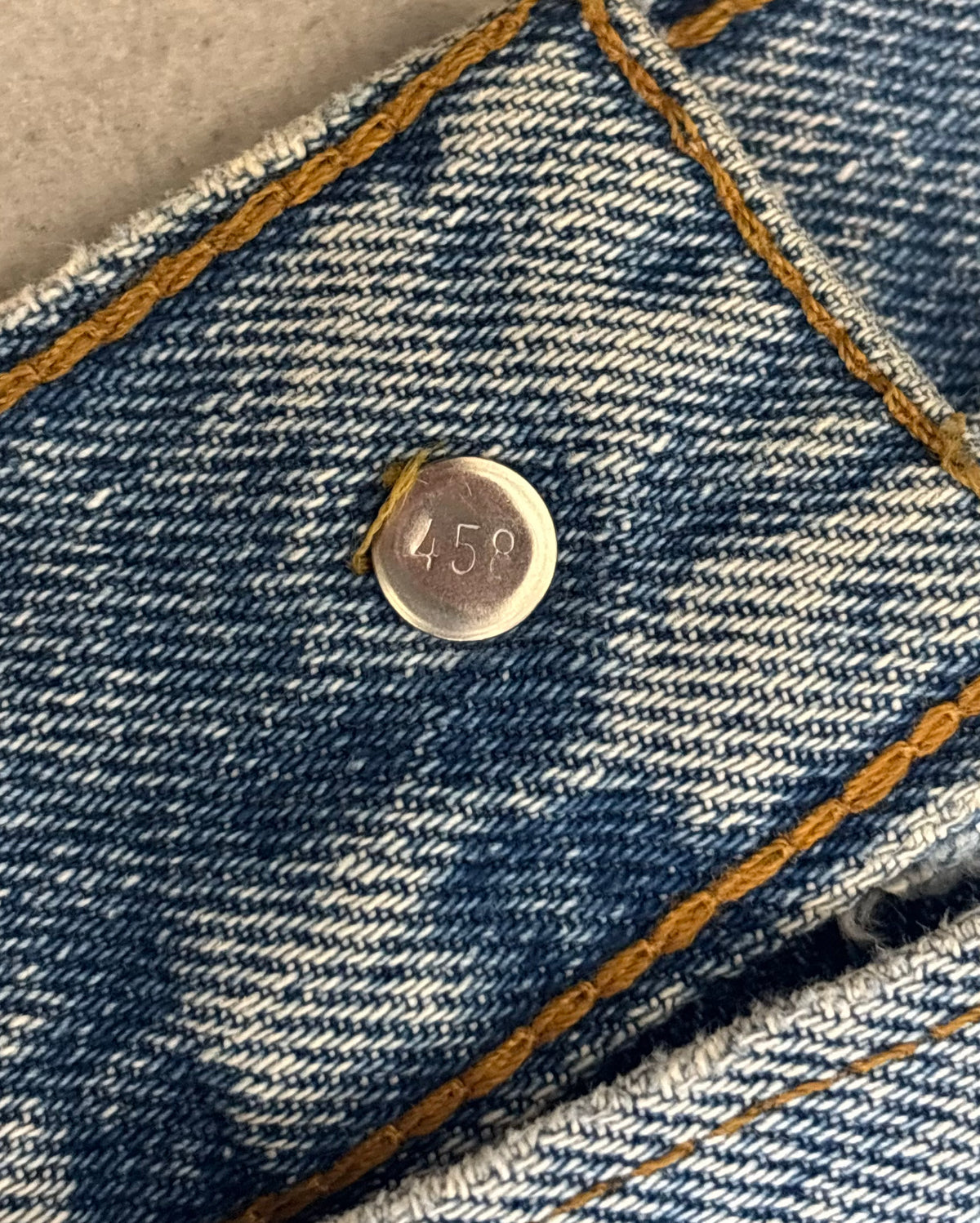 90's Levi's 75505 デニムジャケット ボタン裏458 表記42 カナダ製 リーバイス