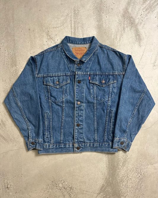 90's Levi's 75432 デニムジャケット ボタン裏刻印無し 表記L カナダ製 リーバイス