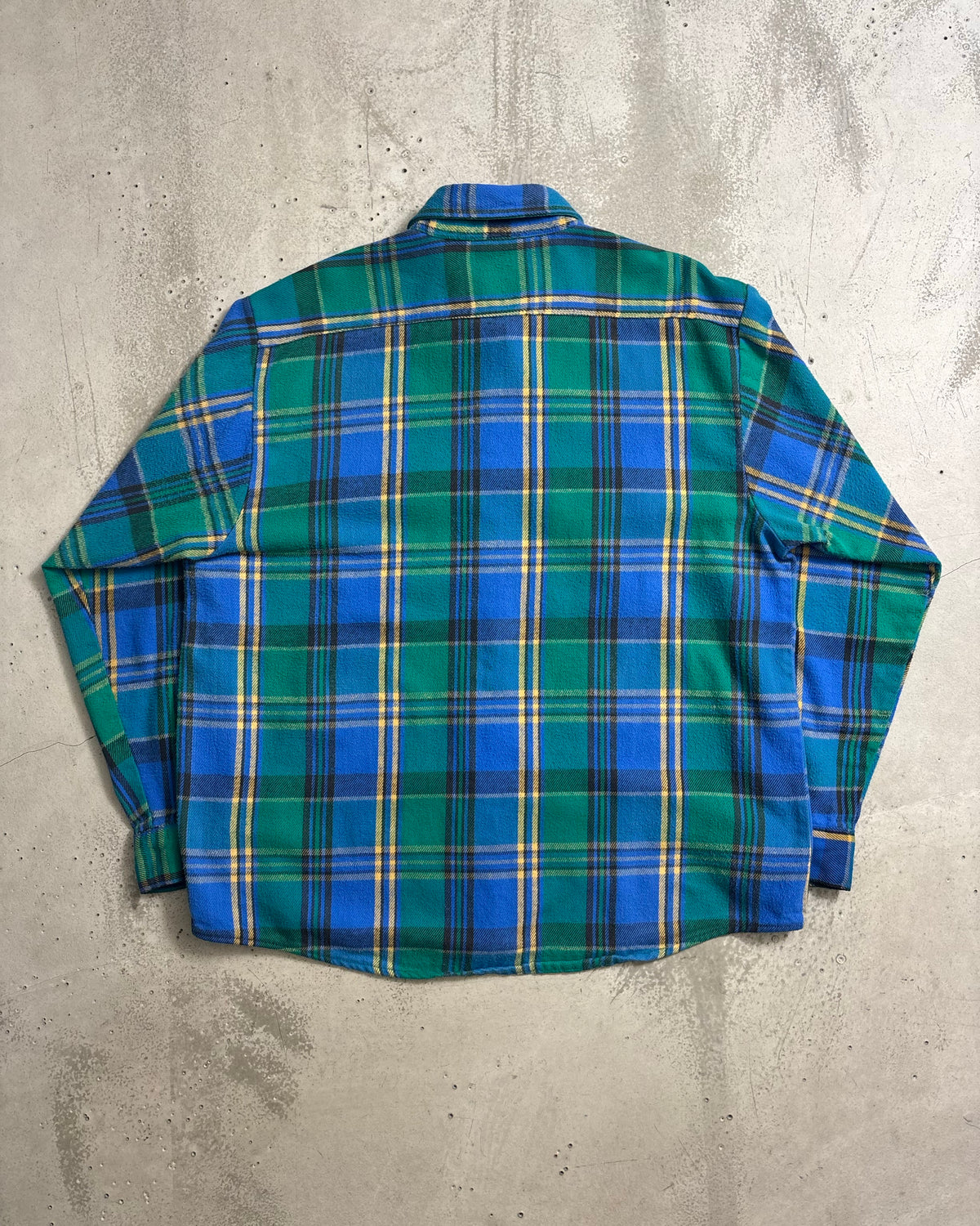90's FIVE BROTHER チェックフランネルシャツ 表記XL USA製 ファイブブラザー ヘビネル