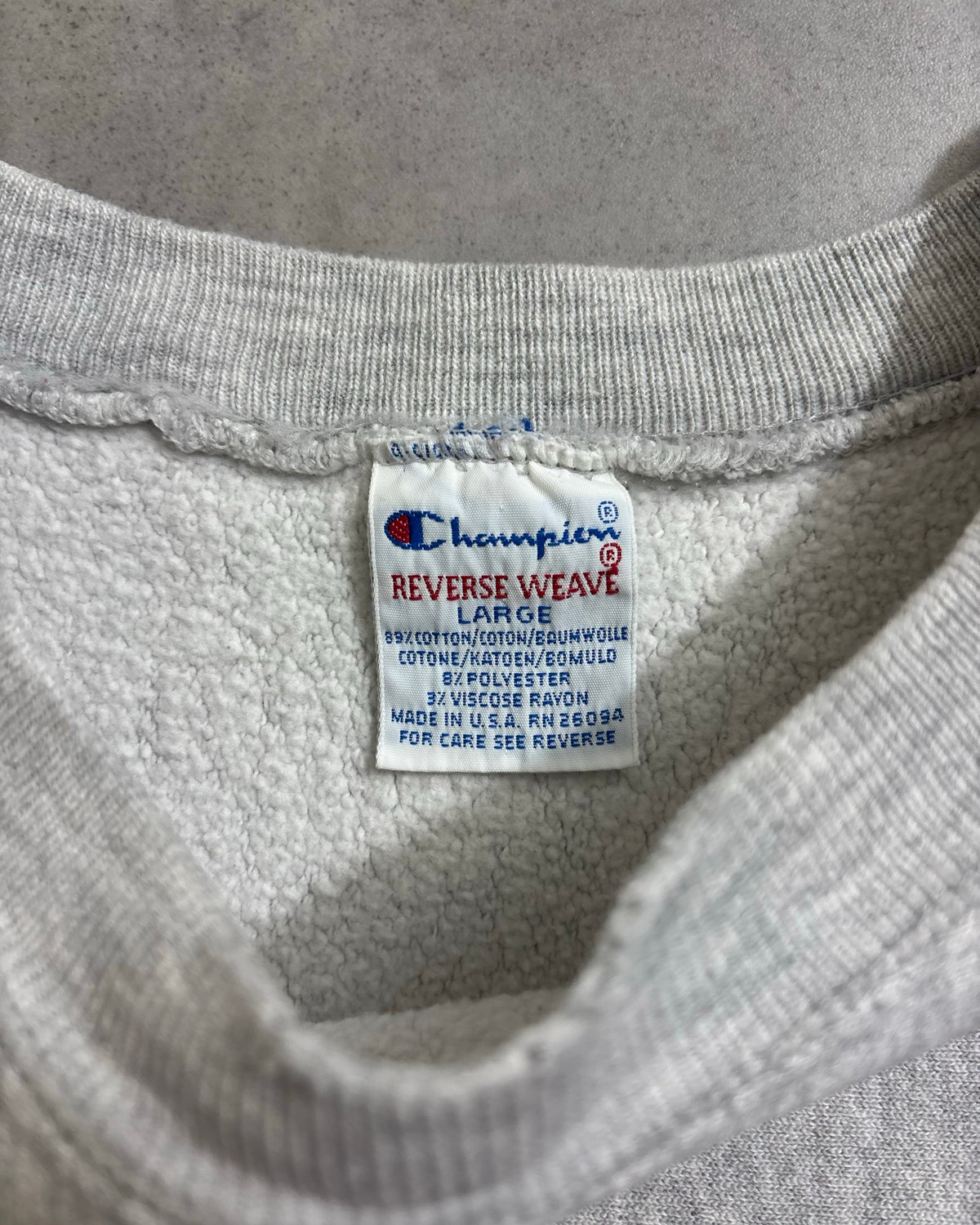 90's Champion "REVERSE WEAVE" INDIANA スウェット アーチ 表記L USA製 リバースウィーブ チャンピオン