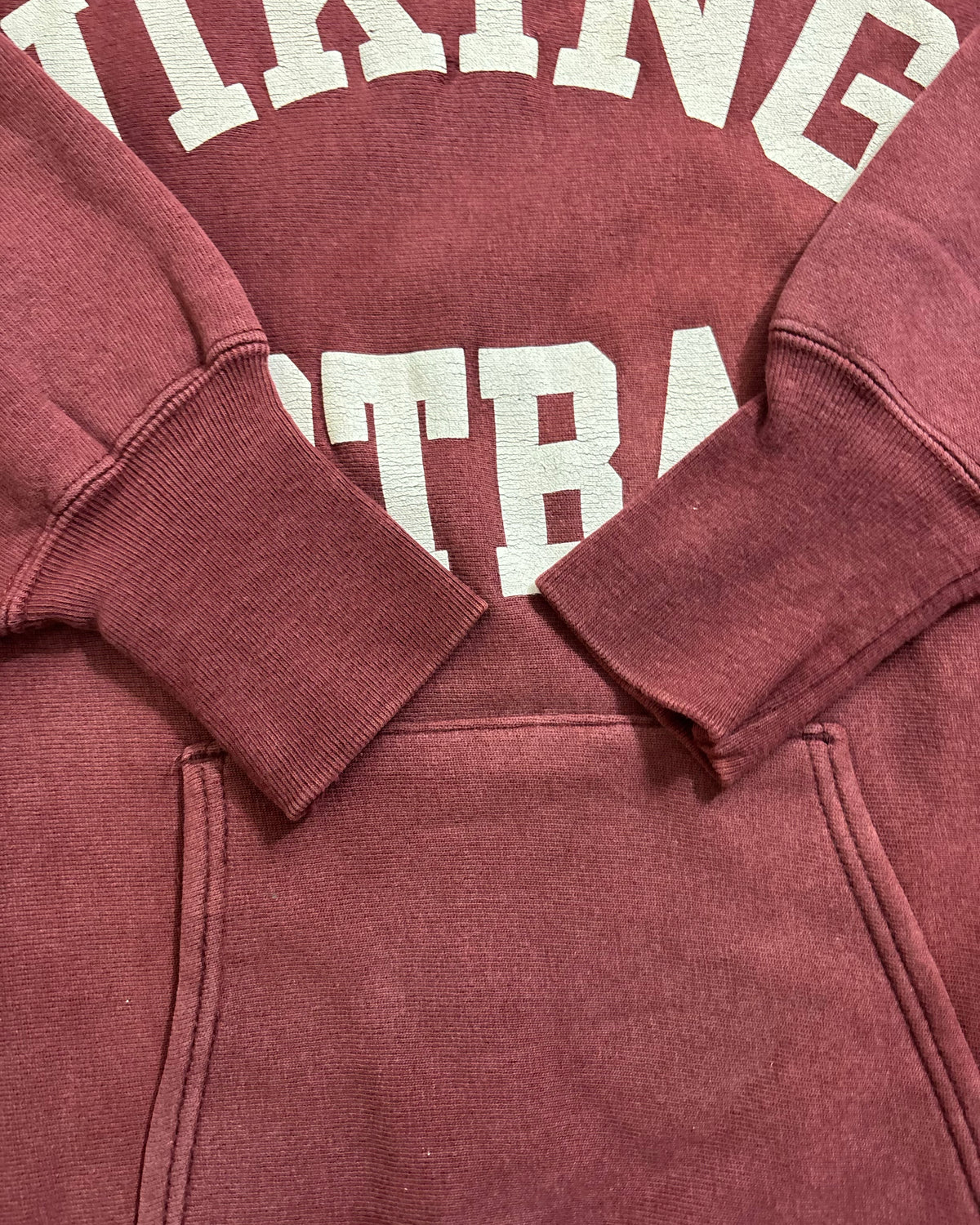 90's Champion "REVERSE WEAVE" VIKING FOOTBALL フーディ スウェット 二段アーチ 表記XL USA製 リバースウィーブ チャンピオン