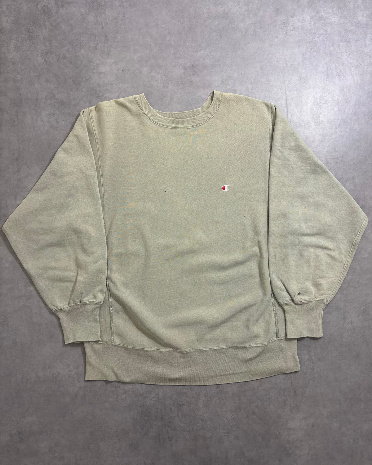 80's Champion "REVERSE WEAVE" スウェット 単色 目有り 表記L USA製 リバースウィーブ チャンピオン トリコタグ