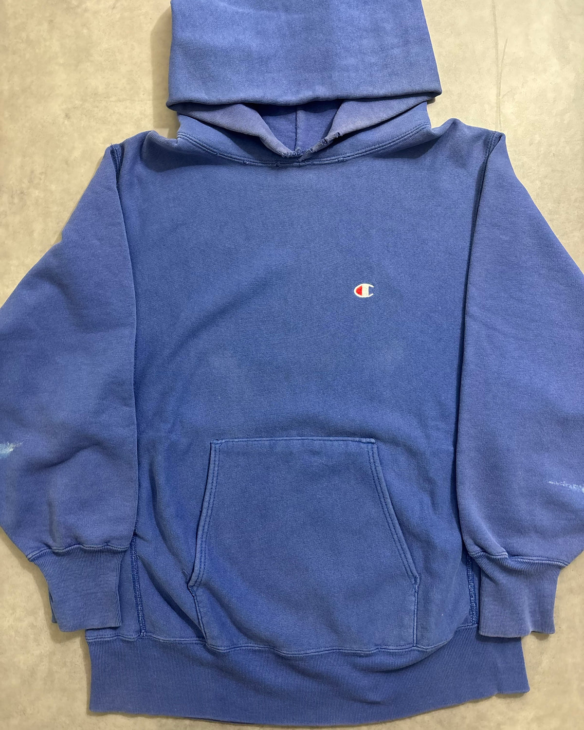80's Champion "REVERSE WEAVE" フーディ 単色 目有り 表記M USA製 リバースウィーブ チャンピオン トリコタグ