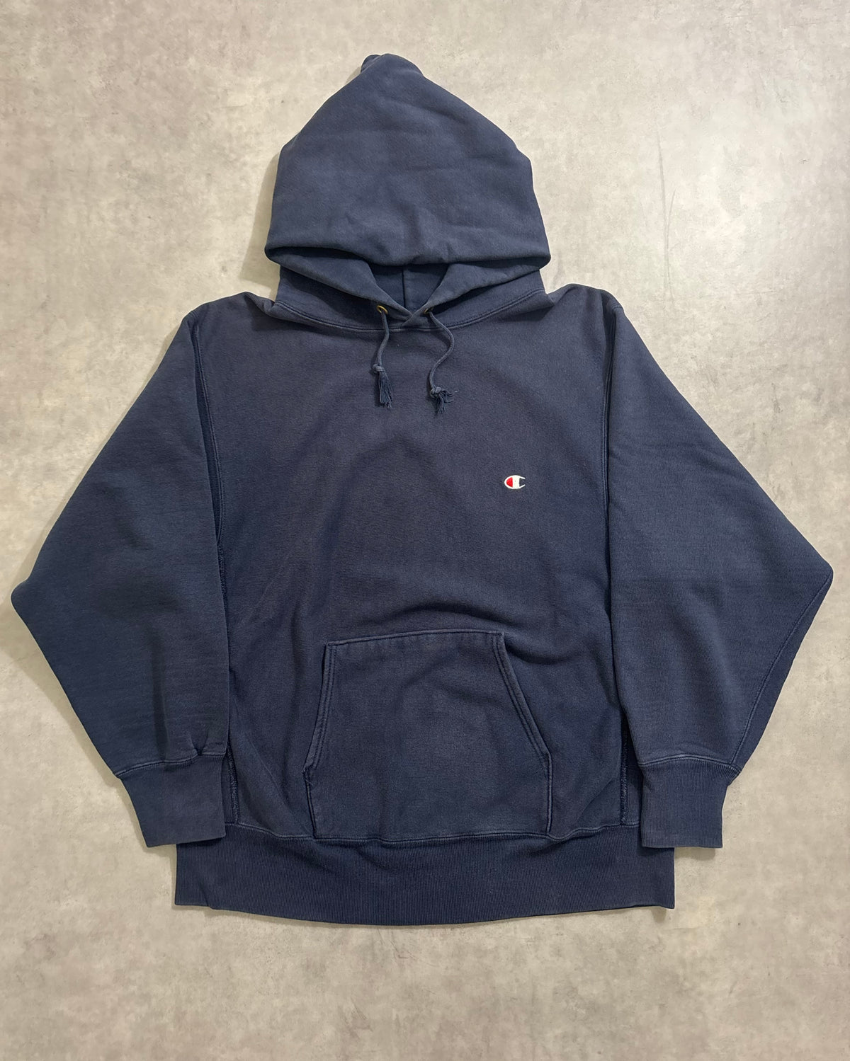 80's Champion "REVERSE WEAVE"フーディ 単色 目有り 表記L USA製 リバースウィーブ チャンピオン トリコタグ