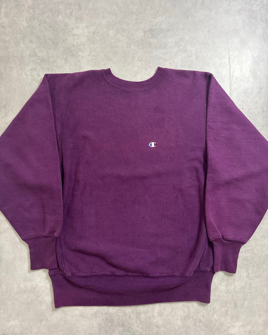 90's Champion "REVERSE WEAVE" スウェット 単色 目有り 表記L メキシコ製 リバースウィーブ チャンピオン