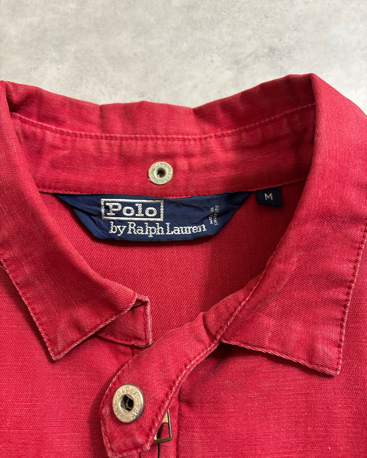 80's Ralph Lauren スウィングトップ クロスフラッグ 表記M ラルフローレン 20周年記念