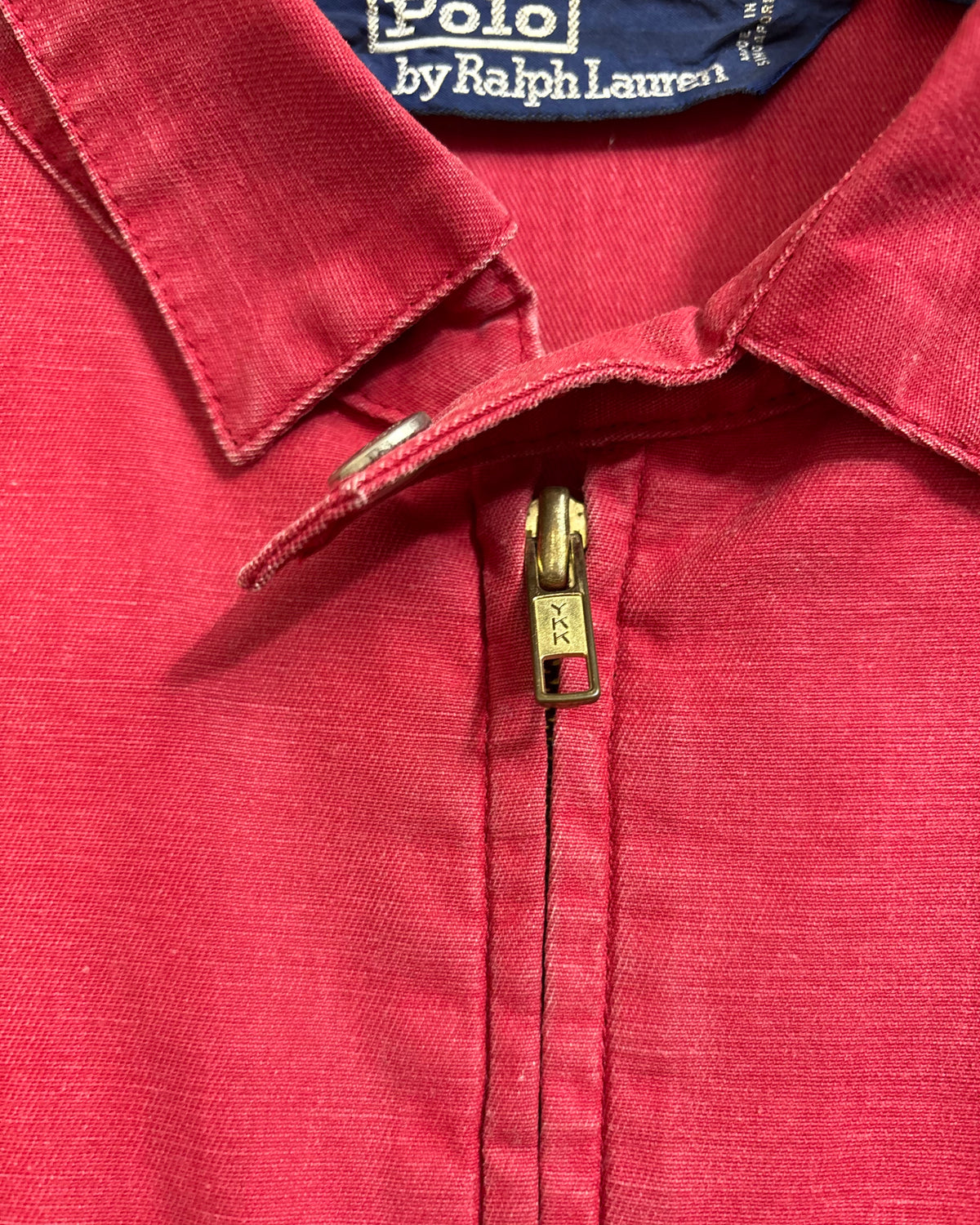 80's Ralph Lauren スウィングトップ クロスフラッグ 表記M ラルフローレン 20周年記念