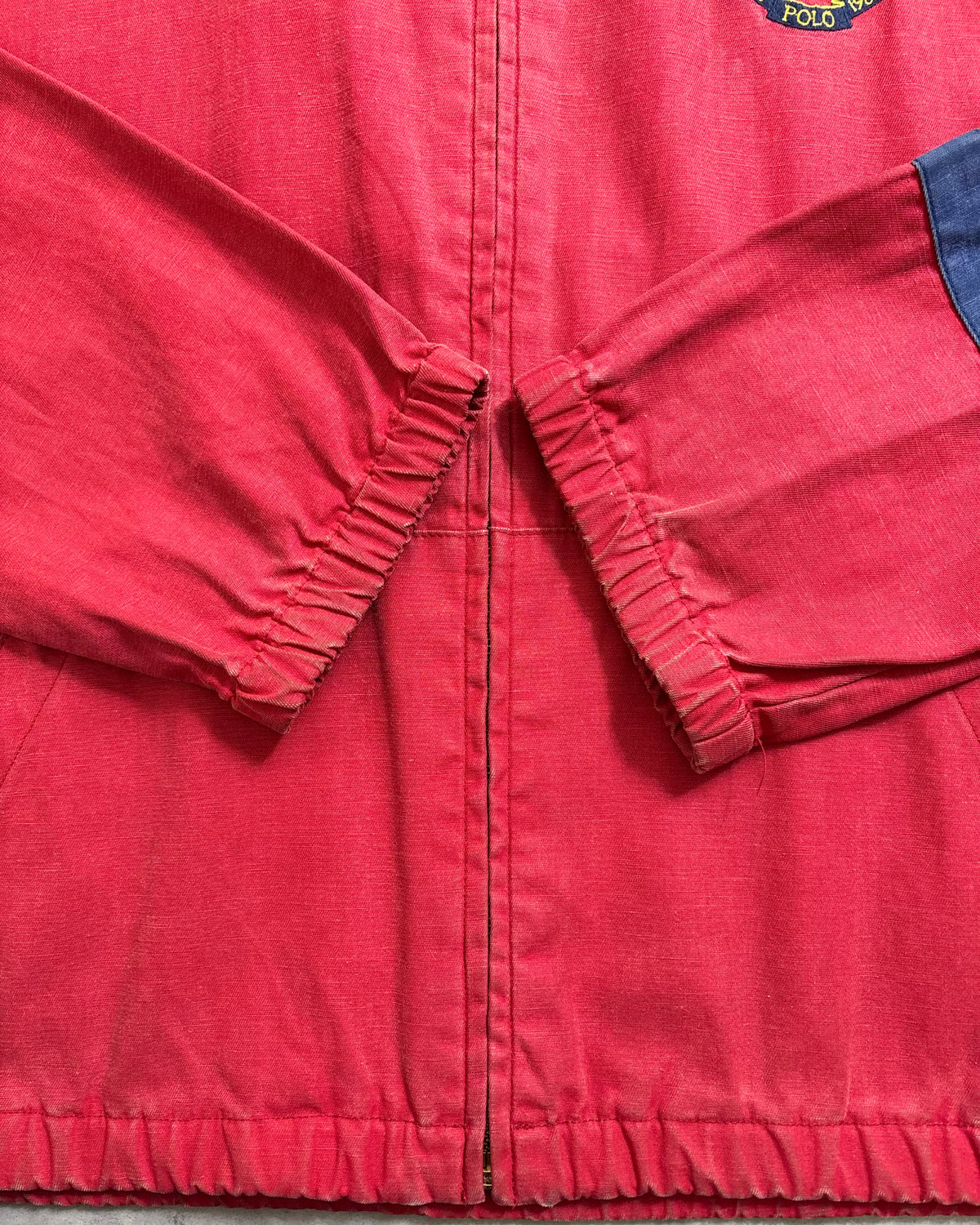 80's Ralph Lauren スウィングトップ クロスフラッグ 表記M ラルフローレン 20周年記念