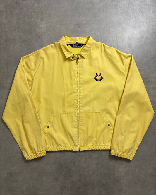 80's Ralph Lauren スウィングトップ クロスフラッグ 表記XL ラルフローレン 20周年記念